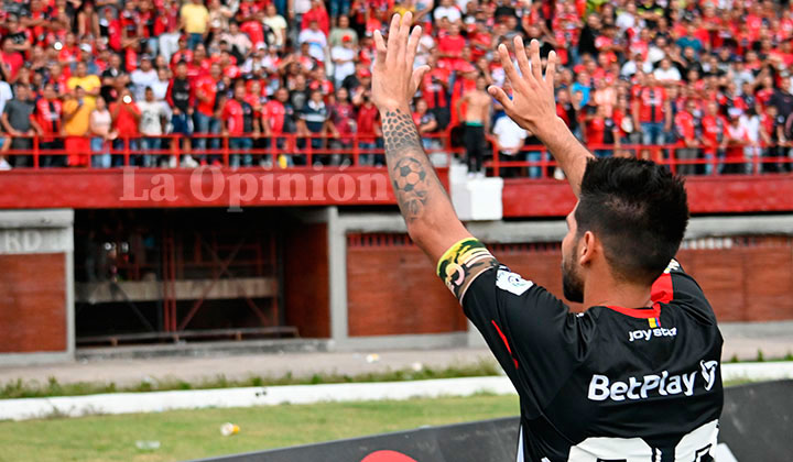 Jhonatan Agudelo, Cúcuta Deportivo. Foto: Jorge Iván Gutiérrez. 