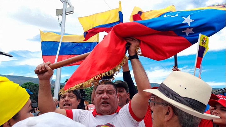 En la frontera celebraron la llegada de Gustavo Petro al poder