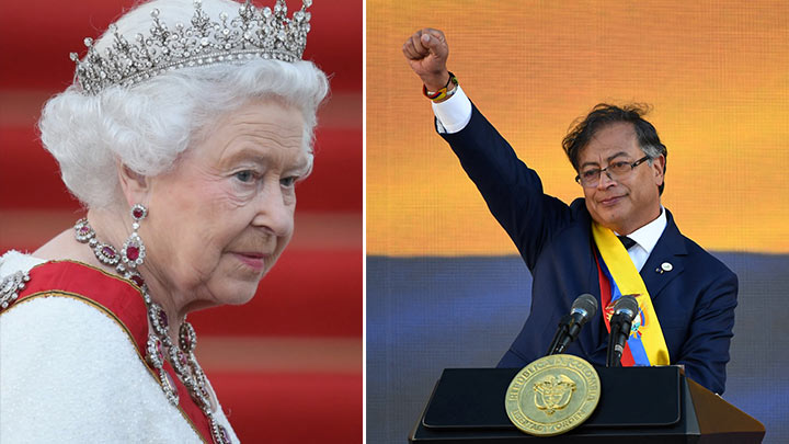 La Reina Isabel II le envió un mensaje a Petro./Foto: AFP-Internet