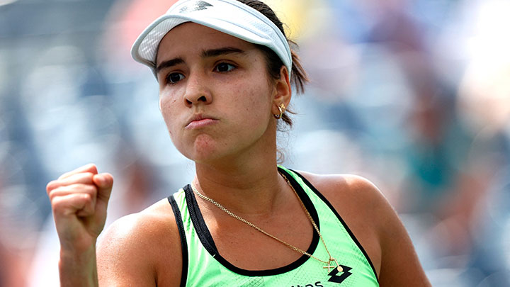 Camila Osorio, tenista cucuteña.  Foto: AFP
