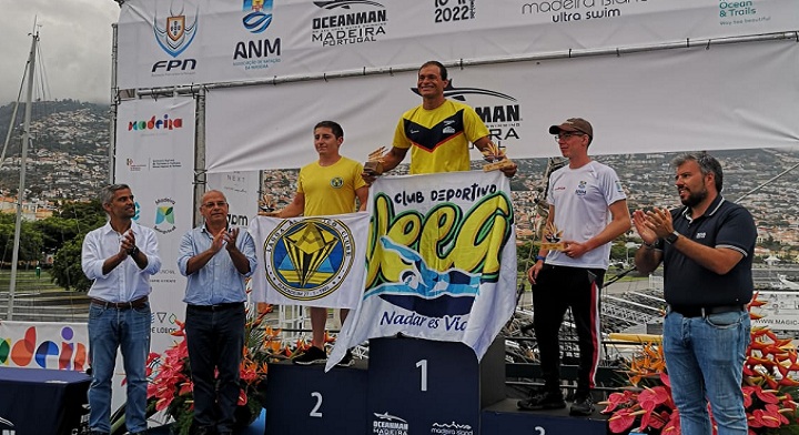 David Carrillo, nadador colombo-venezolano, obtuvo el título más importante de su carrera.