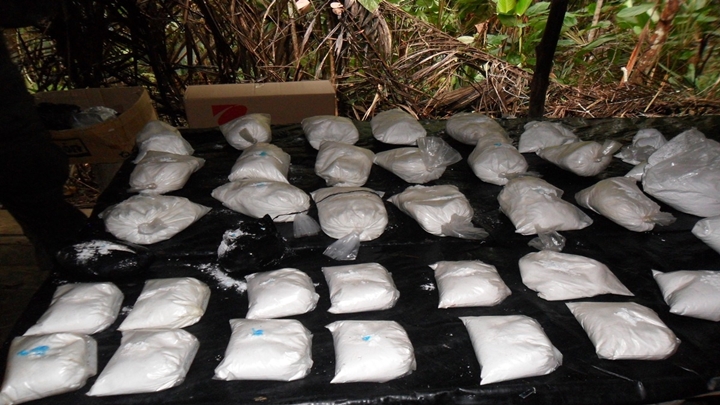 En el Catatumbo y Cúcuta hay mucha cocaína represada y encaletad.