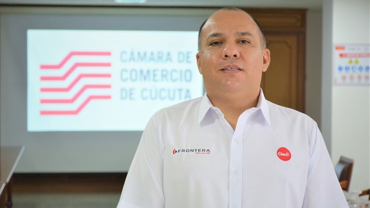 Francisco Javier Pabón era el presidente de la junta directiva de la Cámara de Comercio de Cúcuta desde enero pasado./Foto cortesía