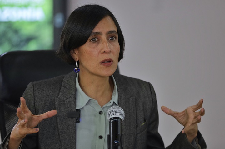 Ministra de ambiente, Susana Muhamad.