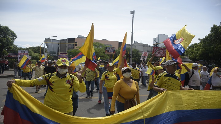 Advirtieron que vendrán más protestas. / Foto: Pablo Castillo / La Opinión 