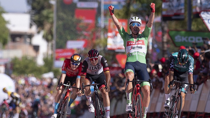 Mads Pedersen ganó su segunda etapa de la Vuelta a España.
