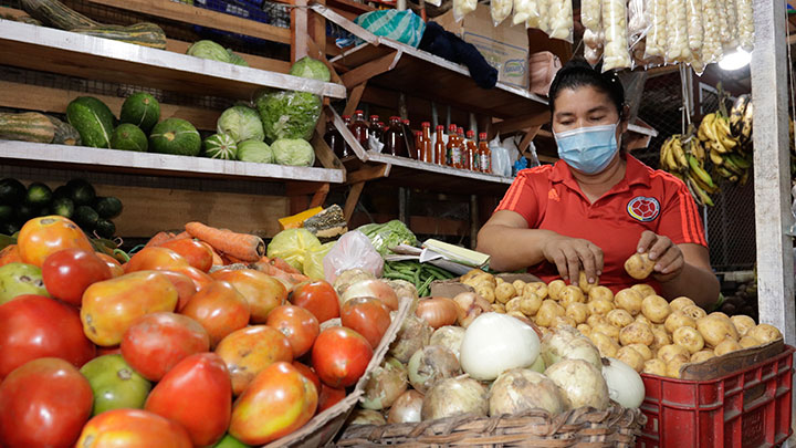 La inflación anual en alimentos, en Cúcuta, fue de 29,32%. / Foto Archivo