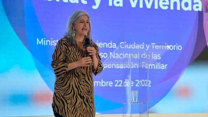 Catalina Velasco, ministra de Vivienda/Foto cortesía