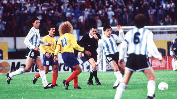 Hoy se cumplen 29 años del histórico 5-0 de Colombia - Argentina 