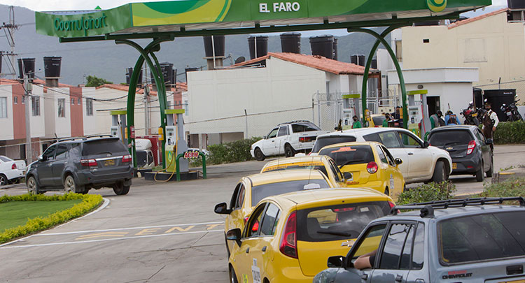 Norte de Santander tiene 238 estaciones de servicio, 36 de ellas en Cúcuta. / Foto Archivo La Opinión