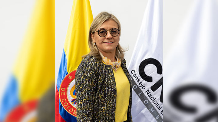 Fabiola Márquez Grisales fue elegida como nueva presidenta del CNE./Foto: Colprensa