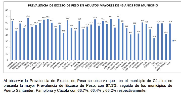 ¿A quién ataca más la obesidad en Norte de Santander?/Foto: IDS