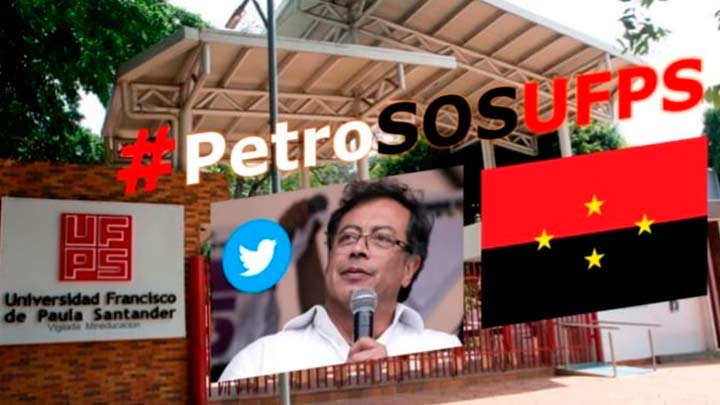 Campaña para solicitar garantías al Presidente Petro para consulta de la UFPS/Foto cortesía