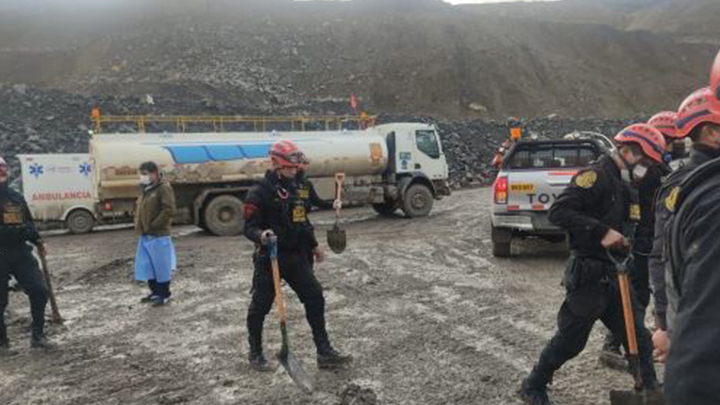 Tres mineros mueren tras derrumbe en mina en Perú./Foto: internet