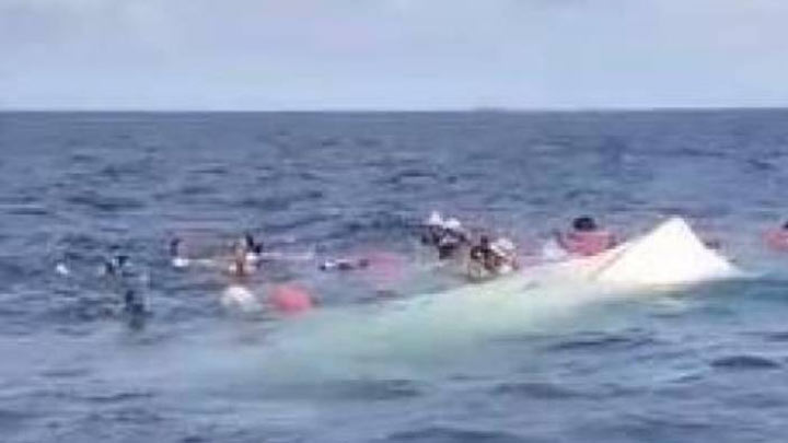 Rescatan a 22 turistas que naufragaron en Barú./Foto: cortesía