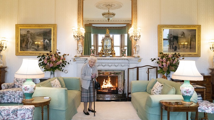 Balmoral, la residencia del norte de Escocia donde falleció la reina Isabel II./Foto: AFP