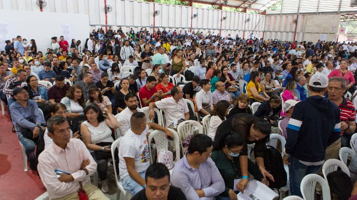 El presidente Gustavo Petro lideró los Diálogos Regionales Vinculantes de Cúcuta./Foto Juan Pablo Cohen