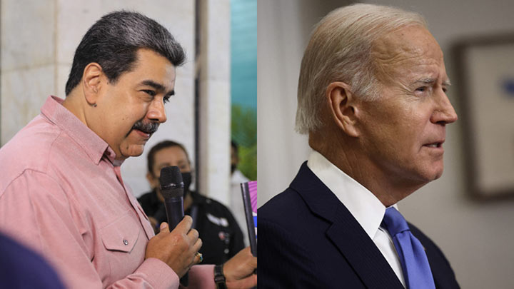 Maduro y Biden 