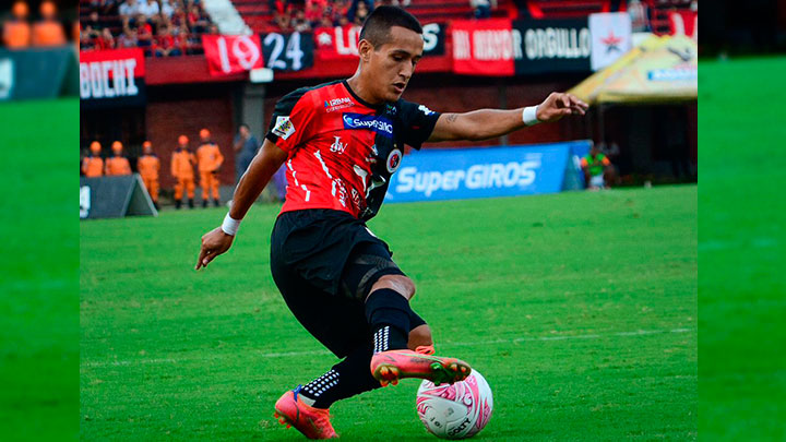 Styven Monsalve, jugador del Cúcuta Deportivo. 
