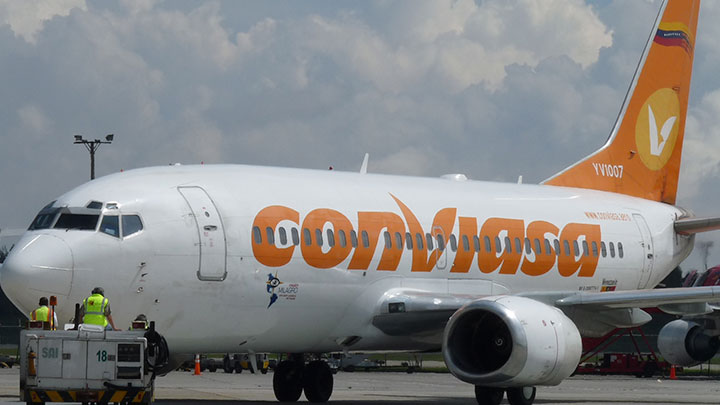 Conviasa es una de las aerolíneas que operará rutas entre Colombia y Venezuela. / Foto: Archivo