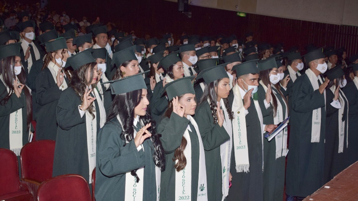 Graduandos de los diferentes programas académicos de la Universidad Simón Bolívar.