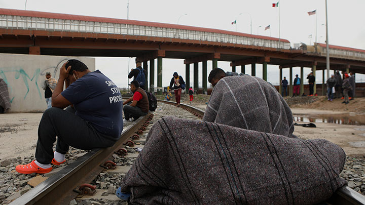 Miles de migrantes venezolanos permanecen varados en México./Foto: AFP
