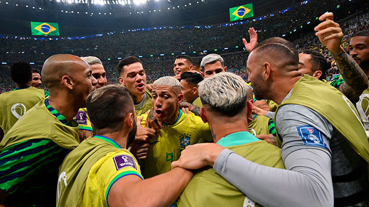 Brasil en el Mundial de Catar 2022. 