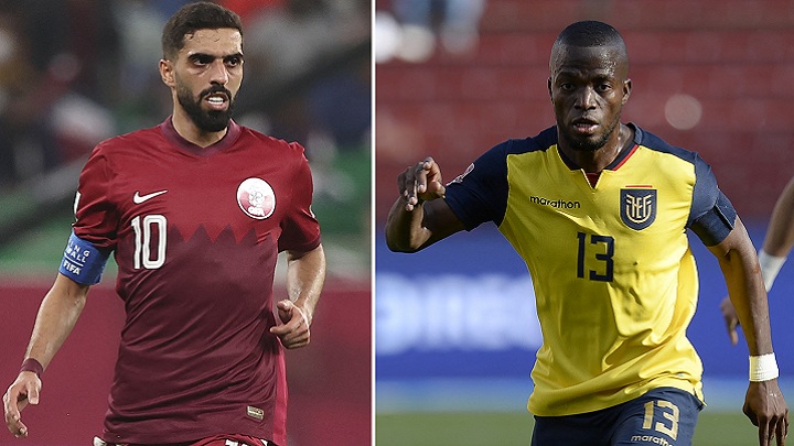 Hassan al-Haydos de Catar, y Enner Valencia de Ecuador, son los jugadores referentes de sus selecciones en el arranque de la Copa del Mundo 2022.