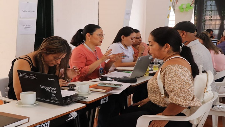 Un diagnóstico acerca de la situación de la educación en la provincia de Ocaña y zona del Catatumbo hace la secretaria de Educación Departamental, Luddy Páez Ortega.