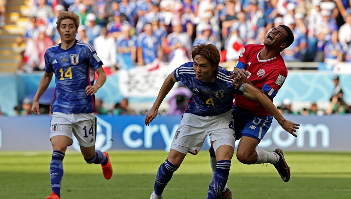 Japón un rival que sueña con pasar a octavos de final del Mundial de Catar.