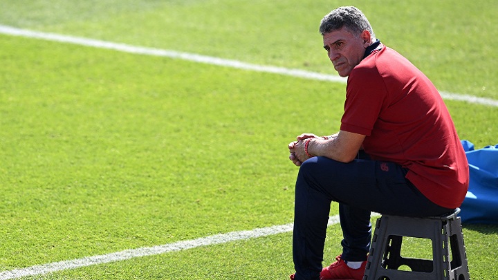 Luis Fernando Suárez, entrenador colombiano de la selección de Costa Rica en el Mundial de Catar 2022.
