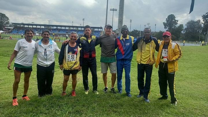  Los atletas mayores de Norte de Santander mostraron su potencia y velocidad, en Bogotá.