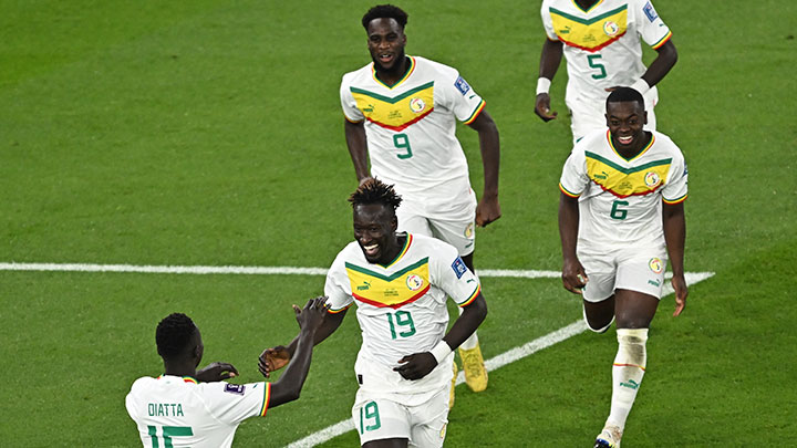 Senegal vs. Catar 2022. 