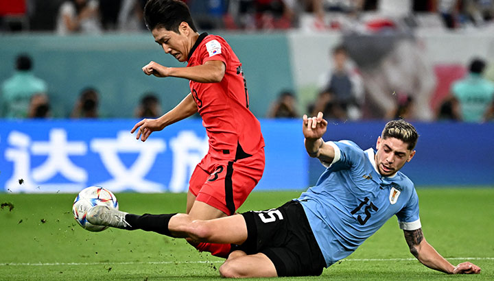 Uruguay vs. Korea del Sur. 