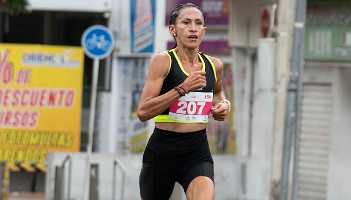 Yajaira Rubio, atleta nortesantandereana. 