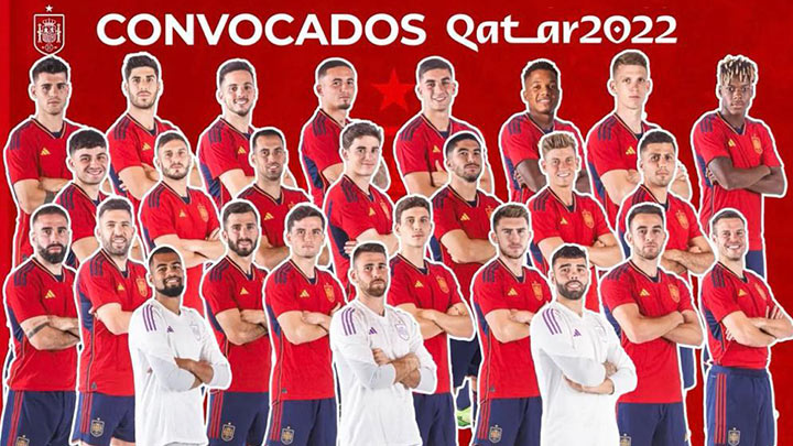 España, sin Ramos ni De Gea para el Mundial de Catar./Foto: cortesía