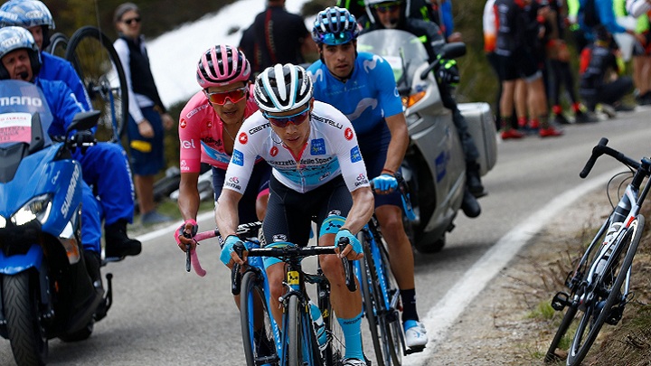 El ciclista colombiano Miguel Ángel 'Supermán' López pasa un momento difícil en su carrera deportiva.