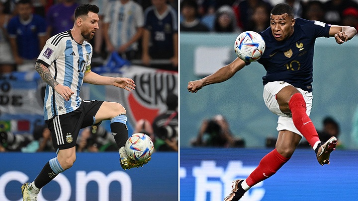 Lionel Messi de 35 años y Kylian Mbappé, de 23 años, compañeros en el París SG, librarán una fuerte batalla por el título y el Botín de Oro.