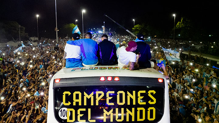 Argentina, Campeones del Mundo. 