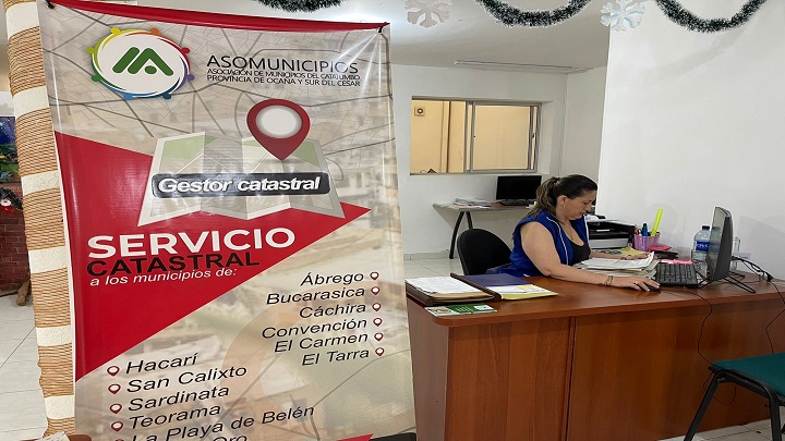La Asociación de Municipios de Ocaña, sur del Cesar y zona del Catatumbo ya ofrece el servicio de catastro multipropósito en la región.