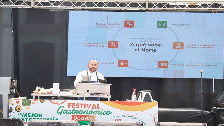 En el marco de los cumpleaños de Ocaña se realiza el festival gastronómico.