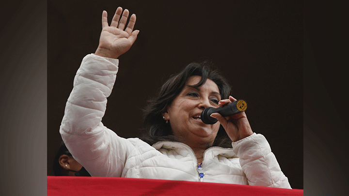 Dina Boluarte, Vicepresidenta de Perú