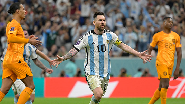Lionel Messi, Argentina vs. Holanda. 