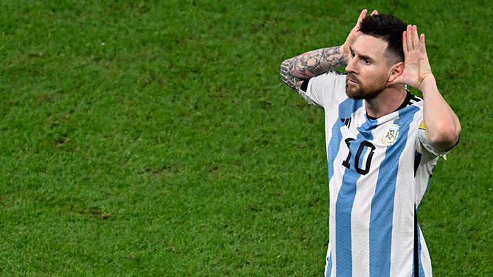 Lionel Messi, Argentina en Catar 2022. 