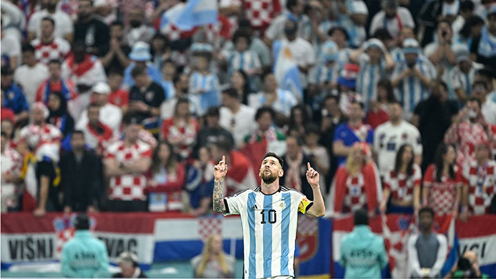Lionel Messi, Argentina vs. Croacia 