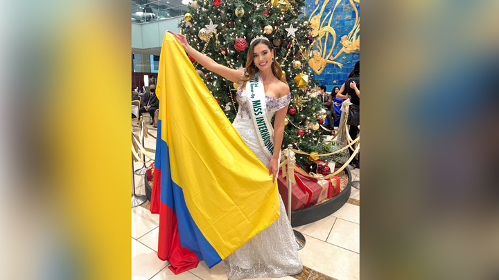 Colombia, tercera finalista en el Miss International 2022