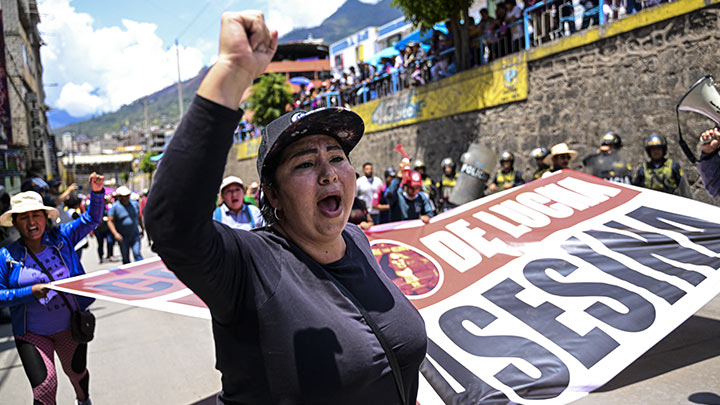 Perú asegura que México otorgó asilo a familia de destituido presidente Castillo./Foto: AFP