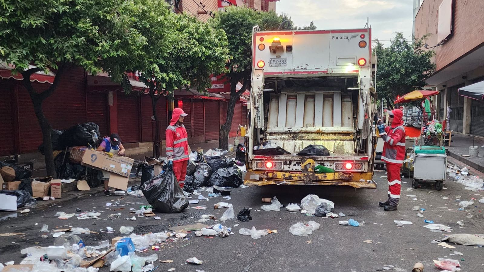 Veolia recogió 42.6 toneladas de basura en Cúcuta./Foto: cortesía