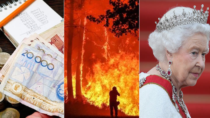 Inflación, incendios, Isabel II: el año 2022 en diez récords./Foto: internet