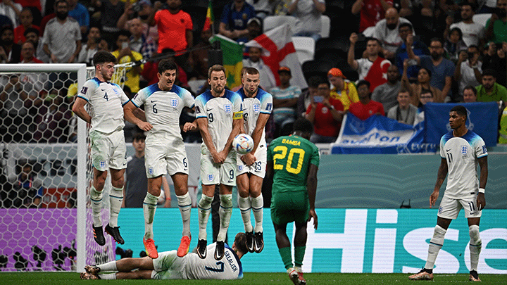Inglaterra derrota a Senegal y jugará en cuartos de final contra Francia